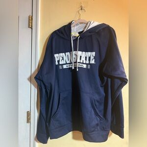Champion Navy Blue Penn State Hoodie, XL